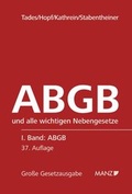 Cover: Das Allgemeine b&uuml;rgerliche Gesetzbuch - ABGB - Manz