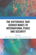 Cover: The Difference that Gender Makes to International Peace and Security - Routledge