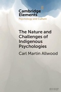 Cover: The Nature and Challenges of Indigenous Psychologies - Cambridge University Press