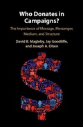 Cover: Who Donates in Campaigns? - Cambridge University Press