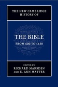 Cover: The New Cambridge History of the Bible: Volume 2, From 600 to 1450 - Cambridge University Press
