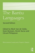 Cover: The Bantu Languages - Routledge