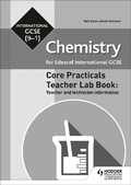 Cover: Edexcel International GCSE (9-1) Chemistry Teacher Lab Book: Teacher and technician information - Hodder Education