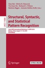 Cover: Structural, Syntactic, and Statistical Pattern Recognition - Springer