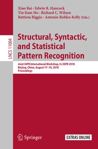 Enlarge image Cover: Structural, Syntactic, and Statistical Pattern Recognition - Springer