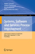 Cover: Systems, Software and Services Process Improvement - Springer