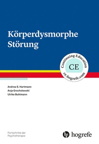 Abbildung von: Körperdysmorphe Störung - Hogrefe