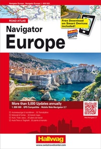 Abbildung von: Hallwag Strassenatlas Europa - Hallwag Kümmerly+Frey