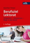 Cover: Berufsziel Lektorat - UTB