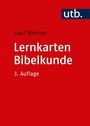 Cover: Lernkarten Bibelkunde - UTB