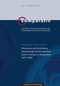 Cover: Entstehung und Entwicklung transnationaler Kommunikationsr&auml;ume in Europa zu Kriegszeiten, 1914-1945 - Leipziger Uni-Vlg