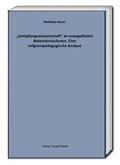 Cover: "Sch&ouml;pfungswissenschaft" an evangelikalen Bekenntnisschulen - Traugott Bautz