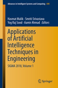 Enlarge image Cover: Applications of Artificial Intelligence Techniques in Engineering - Springer