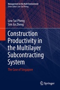 Cover: Construction Productivity in the Multilayer Subcontracting System - Springer