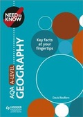 Cover: Need to Know: AQA A-level Geography - Philip Allan Updates