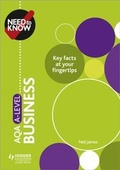 Cover: Need to Know: AQA A-level Business - Philip Allan Updates