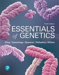 Cover: Essentials of Genetics - Pearson