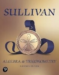 Abbildung von: Algebra & Trigonometry, (c)2020 (HS Binding) - Pearson