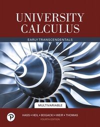 Enlarge image Cover: University Calculus: Early Transcendentals, Multivariable - Pearson