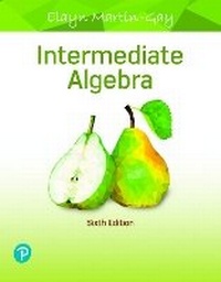 Enlarge image Cover: Intermediate Algebra - Pearson