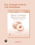 Cover: Key Concept Activity Lab Workbook for Basic College Mathematics with Early Integers - Pearson