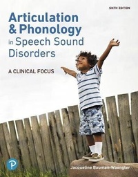 Abbildung von: Articulation and Phonology in Speech Sound Disorders - Pearson