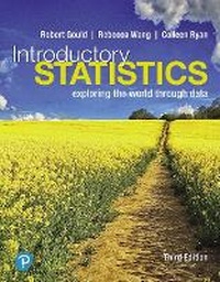 Enlarge image Cover: Introductory Statistics - Pearson