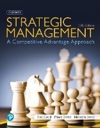 Enlarge image Cover: Strategic Management - Pearson