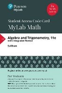 Abbildung von: MyLab Math with Pearson eText (24 Month) Access Code for Algebra and Trigonometry - Pearson