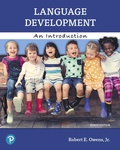 Cover: Language Development: An Introduction - Pearson