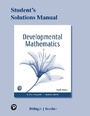 Cover: Student Solutions Manual for Developmental Mathematics - Pearson
