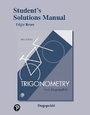 Cover: Student Solutions Manual for Trigonometry - Pearson