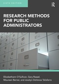 Cover: Research Methods for Public Administrators - Routledge