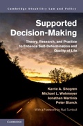 Cover: Supported Decision-Making - Cambridge University Press