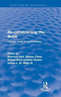 Enlarge image Cover: Re-Constructing the Book - Routledge