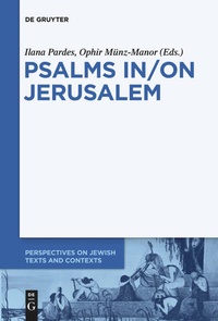 Enlarge image Cover: Psalms In/On Jerusalem - De Gruyter