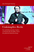 Cover: Umk&auml;mpftes Recht - Vittorio Klostermann Verlag