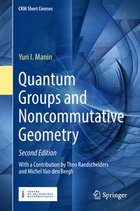 Abbildung von: Quantum Groups and Noncommutative Geometry - Springer
