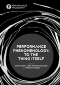 Cover: Performance Phenomenology - Palgrave Macmillan