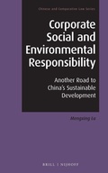 Cover: Corporate Social and Environmental Responsibility - Martinus Nijhoff