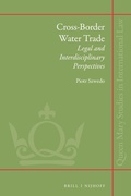 Bild: Cross-border Water Trade: Legal and Interdisciplinary Perspectives - Martinus Nijhoff