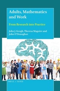Cover: Adults, Mathematics and Work - Brill