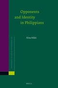 Cover: Opponents and Identity in Philippians - Brill