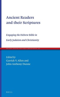 Enlarge image Cover: Ancient Readers and their Scriptures - Brill