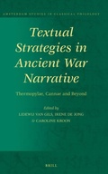 Cover: Textual Strategies in Ancient War Narrative - Brill