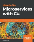 Cover: Hands-On Microservices with C# - Packt Publishing
