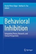 Cover: Behavioral Inhibition - Springer