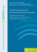 Cover: Aufarbeitung und soziale Betreuung ehemaliger Heimkinder - Berliner Wissenschafts-Verlag