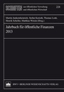 Bild: Jahrbuch für öffentliche Finanzen (2013) - Berliner Wissenschafts-Verlag