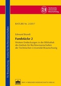 Cover: Fundst&uuml;cke II - Berliner Wissenschafts-Verlag